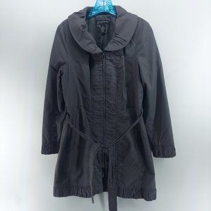 INC International Concepts  Ruffle front jacket coat size SP